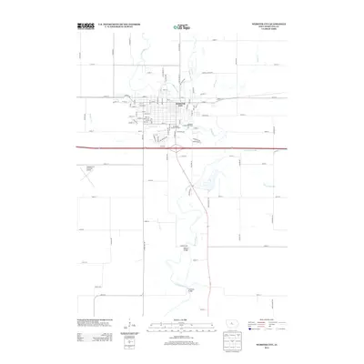 2013 Map of Webster City, 2013 Print