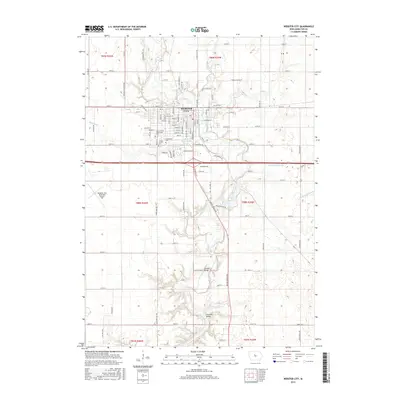 2015 Map of Webster City, 2015 Print