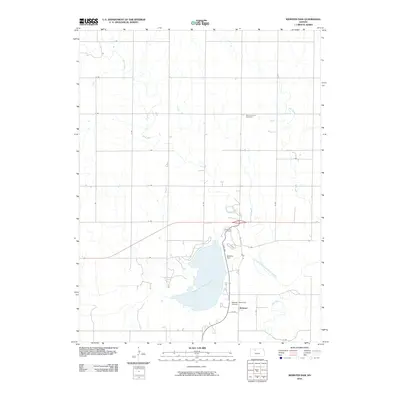 2010 Map of Webster Dam, 2010 Print