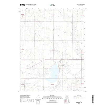 2018 Map of Webster Dam, 2018 Print
