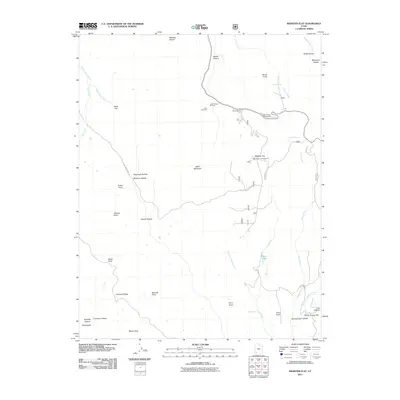 2011 Map of Webster Flat, 2011 Print