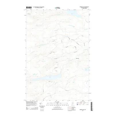 2014 Map of Webster Lake, 2014 Print