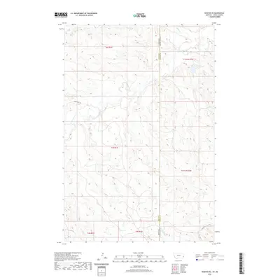 2020 Map of Webster NE, 2020 Print