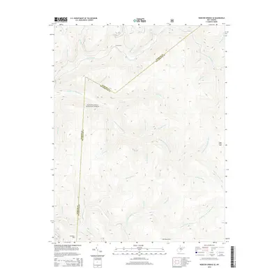 2014 Map of Webster Springs SE, 2014 Print