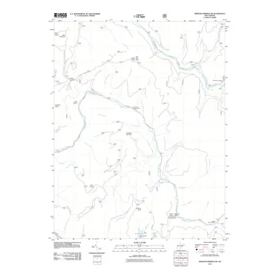 2011 Map of Webster Springs SW, 2011 Print