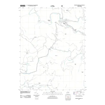 2011 Map of Webster Springs, 2011 Print