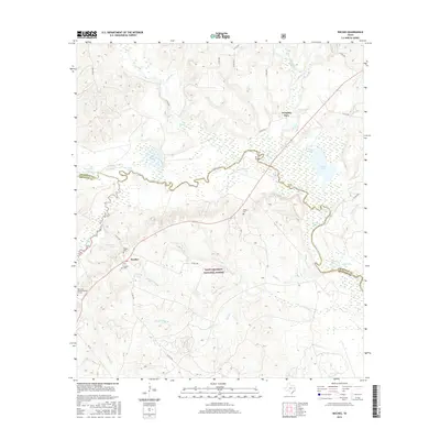 2016 Map of Weches, 2016 Print