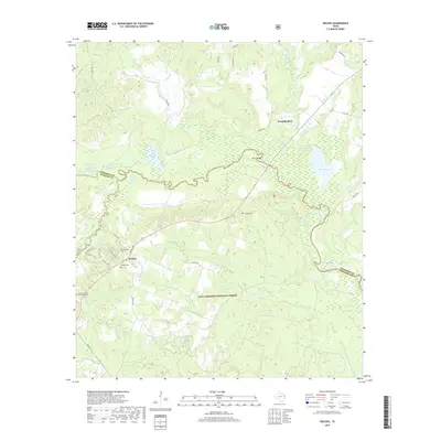2019 Map of Weches, 2019 Print