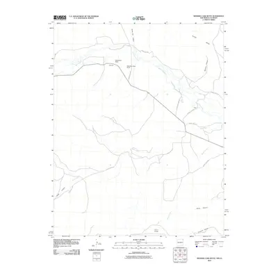 2010 Map of Wedding Cake Butte, 2010 Print
