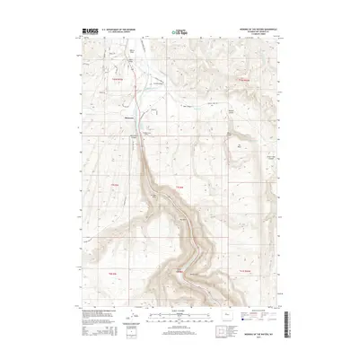 2015 Map of Wedding of the Waters, 2015 Print