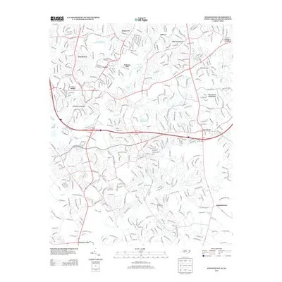 2013 Map of Weddington, 2013 Print