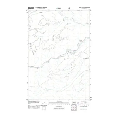 2011 Map of Weddle Canyon, 2011 Print