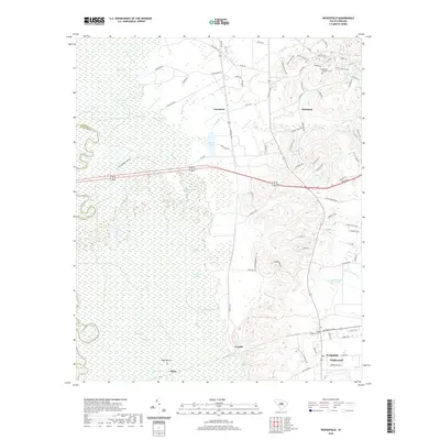 2020 Map of Wedgefield, 2020 Print