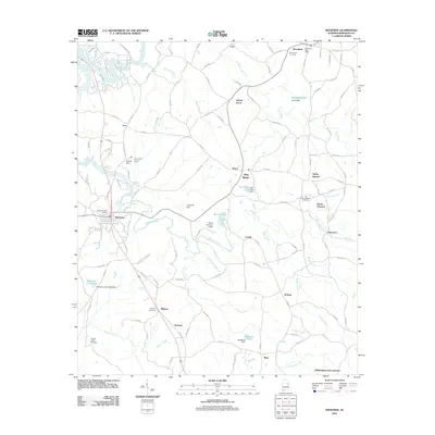 2011 Map of Wedowee, 2011 Print