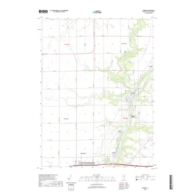 2018 Map of Wedron, 2018 Print