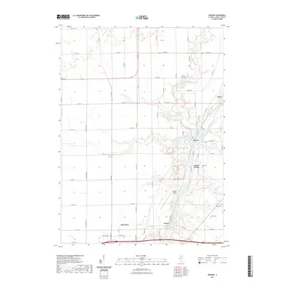 2021 Map of Wedron, 2021 Print
