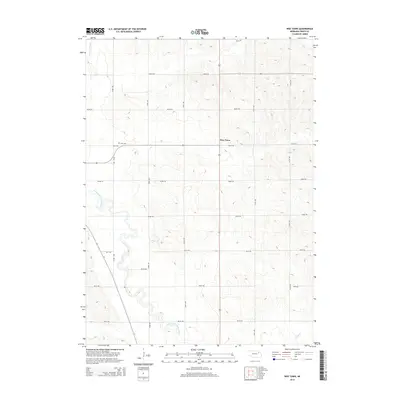2014 Map of Wee Town, 2014 Print