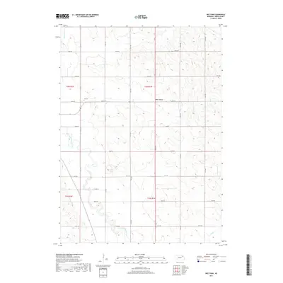 2017 Map of Wee Town, 2017 Print