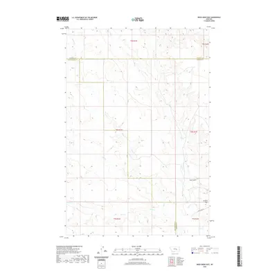 2020 Map of Weed Creek East, 2020 Print