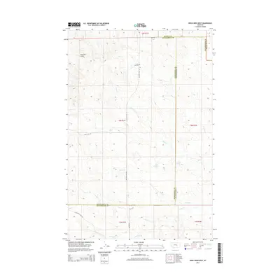 2014 Map of Weed Creek West, 2014 Print