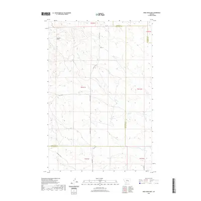 2020 Map of Weed Creek West, 2020 Print