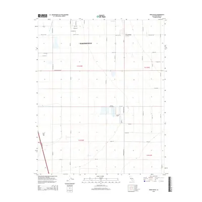 2015 Map of Weed Patch, 2015 Print