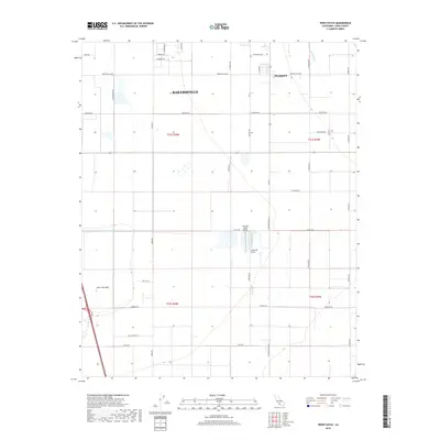 2018 Map of Weed Patch, 2018 Print