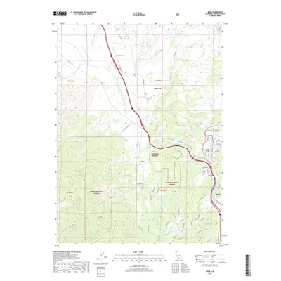 2018 Map of Weed, 2018 Print