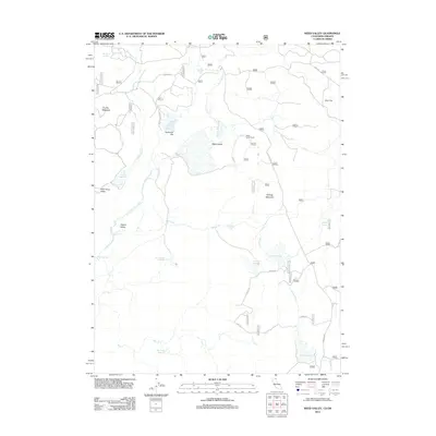 2012 Map of Weed Valley, 2012 Print