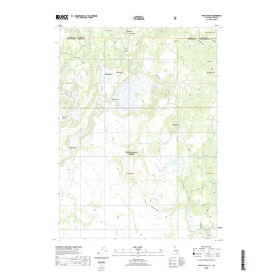 2018 Map of Weed Valley, 2018 Print