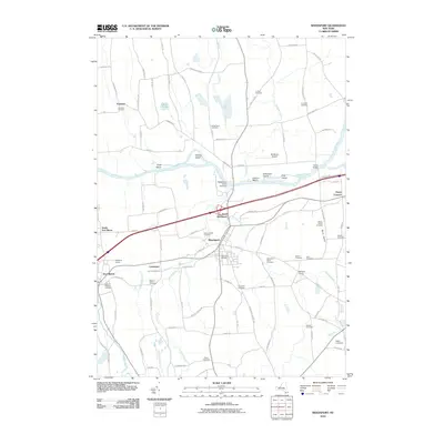2010 Map of Weedsport, 2010 Print