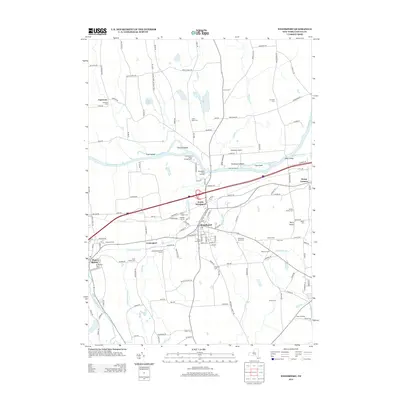 2013 Map of Weedsport, 2013 Print
