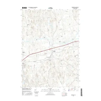 2016 Map of Weedsport, 2016 Print