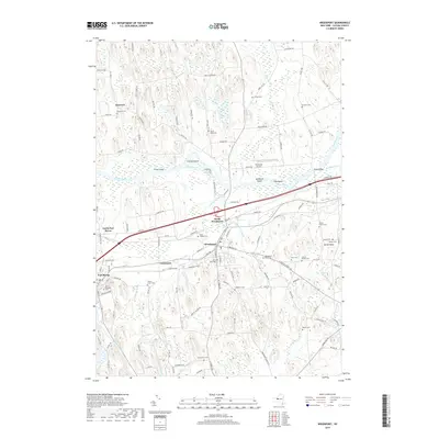 2019 Map of Weedsport, 2019 Print