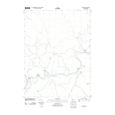 2010 Map of Weedville, 2010 Print