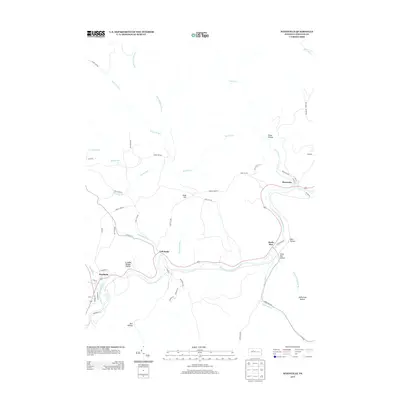 2013 Map of Weedville, 2013 Print