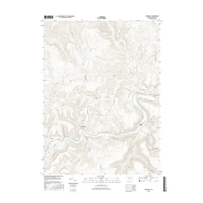 2016 Map of Weedville, 2016 Print