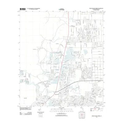 2012 Map of Weeki Wachee Spring, 2012 Print