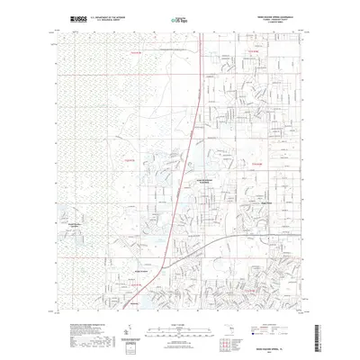 2021 Map of Weeki Wachee Spring, 2021 Print