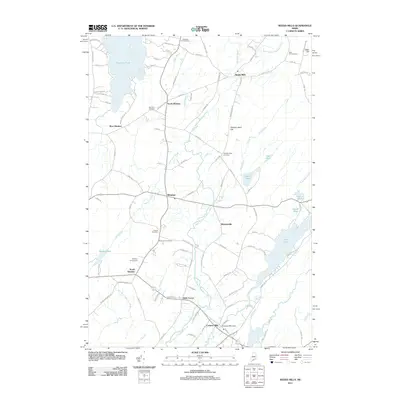 2011 Map of Weeks Mills, 2011 Print