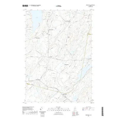 2021 Map of Weeks Mills, 2021 Print