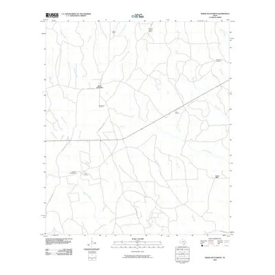 2010 Map of Weeks Settlement, 2010 Print