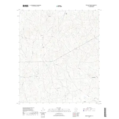 2019 Map of Weeks Settlement, 2019 Print