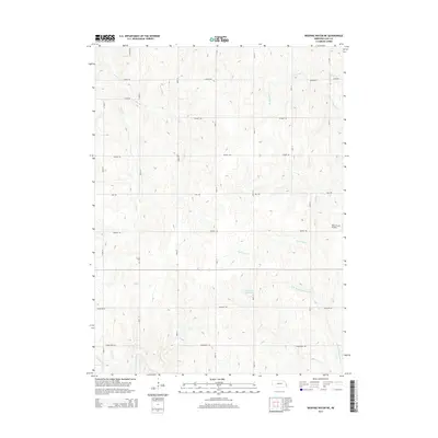 2014 Map of Weeping Water NE, 2014 Print
