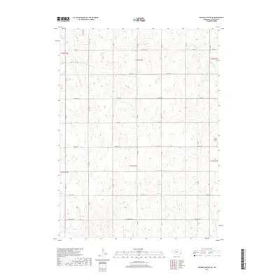 2017 Map of Weeping Water NE, 2017 Print