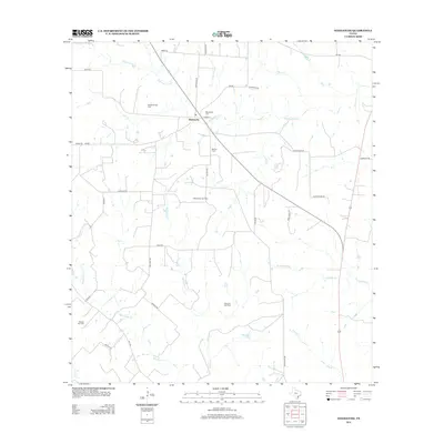 2013 Map of Weesatche, 2013 Print