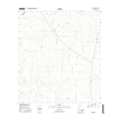 2016 Map of Weesatche, 2016 Print