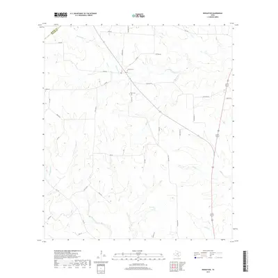 2019 Map of Weesatche, 2019 Print