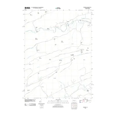 2010 Map of Weikert, 2010 Print