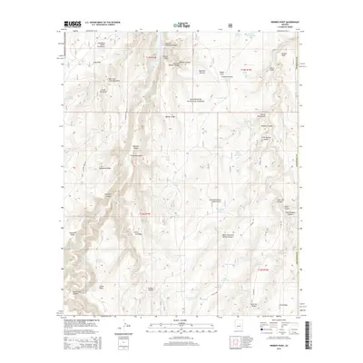 2014 Map of Weimer Point, 2014 Print